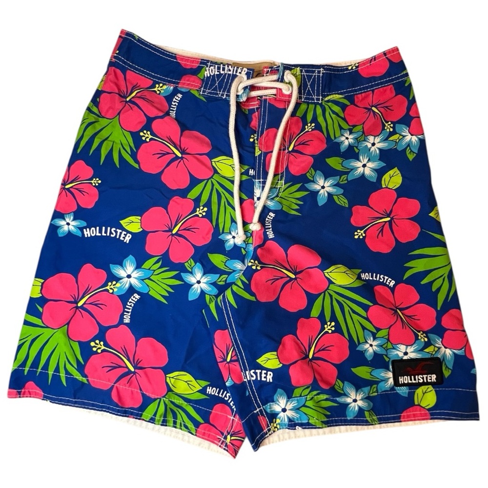 Hollister Men's Tropical Floral Board Shorts
